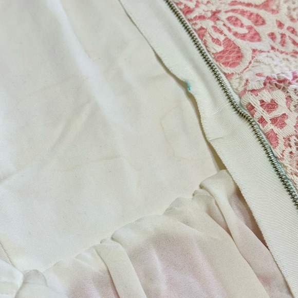 NBD Revolve Lace Babydoll Dress Womens M Short‎ Strapless Minidress Floral Y2K - Picture 8 of 8